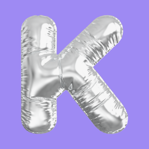 3D Silver Folie Balloon Stencil - Brain2Canvas