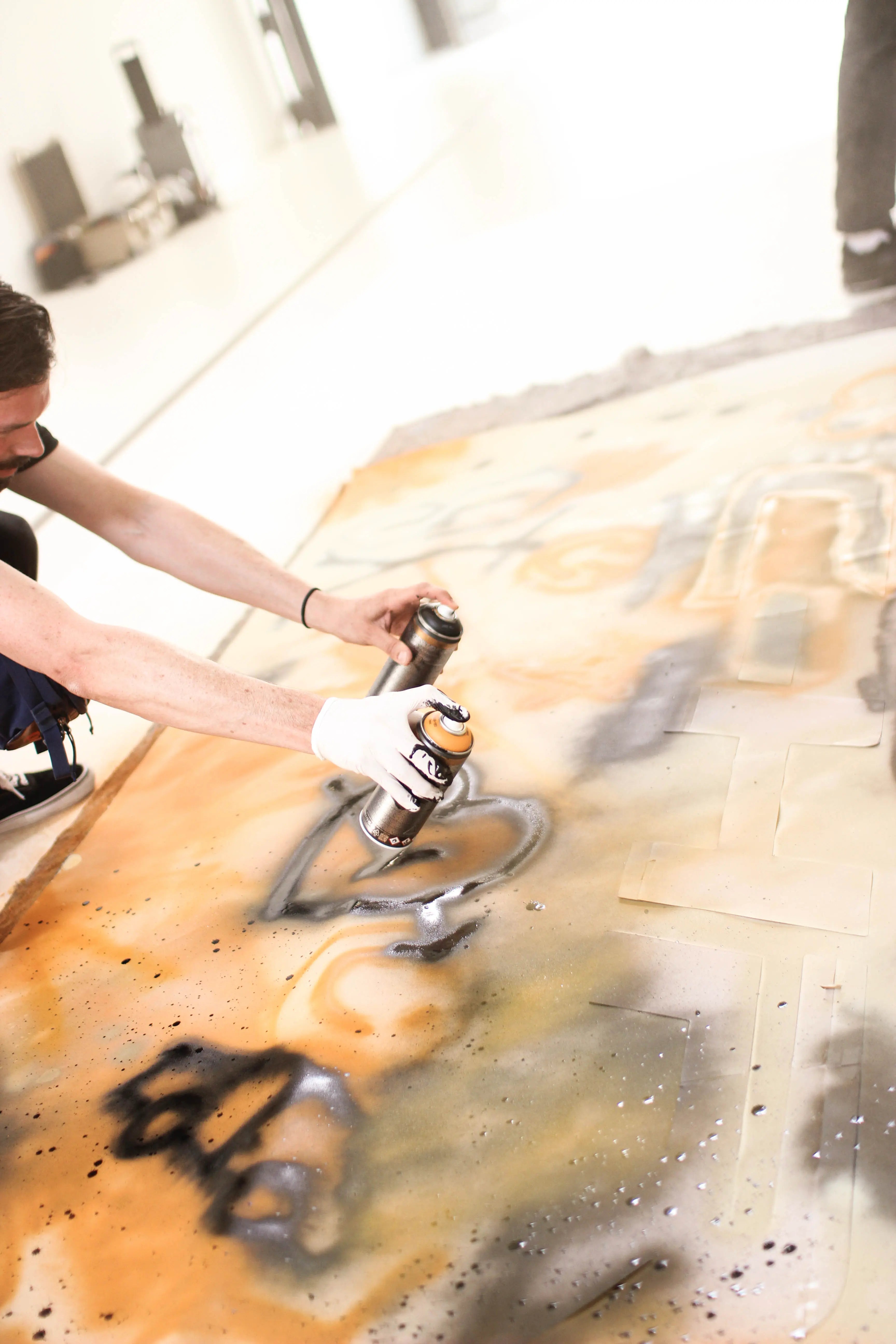 Action Painting für Team Events