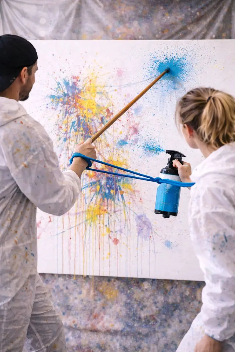 Action Painting für Team Events