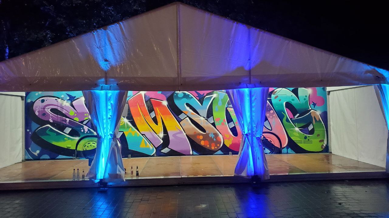 Paint the Bus – Graffiti Team Event im Wellenwerk Berlin - Brain2Canvas