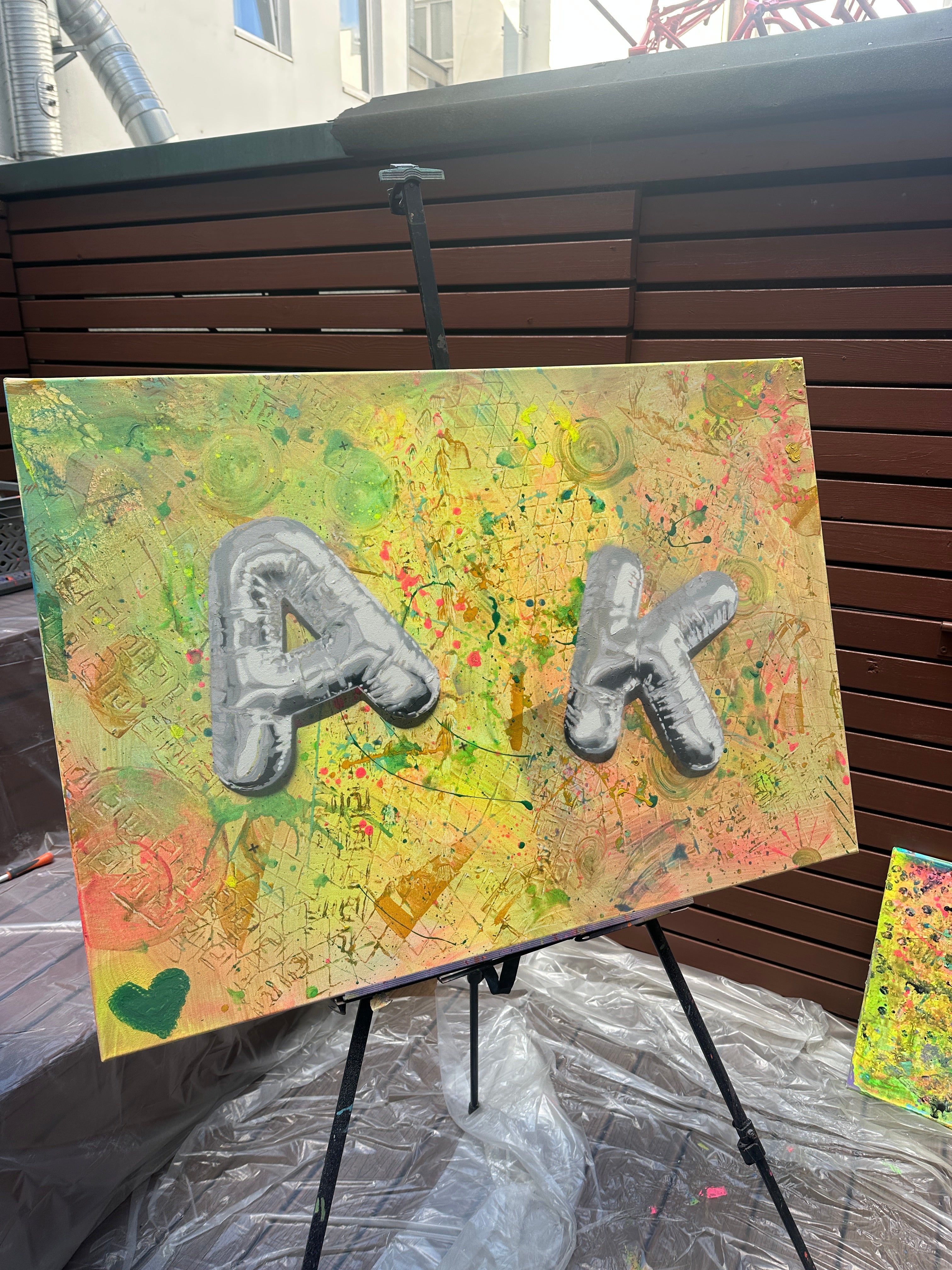 3D  Balloon Artwork - Brain2Canvas