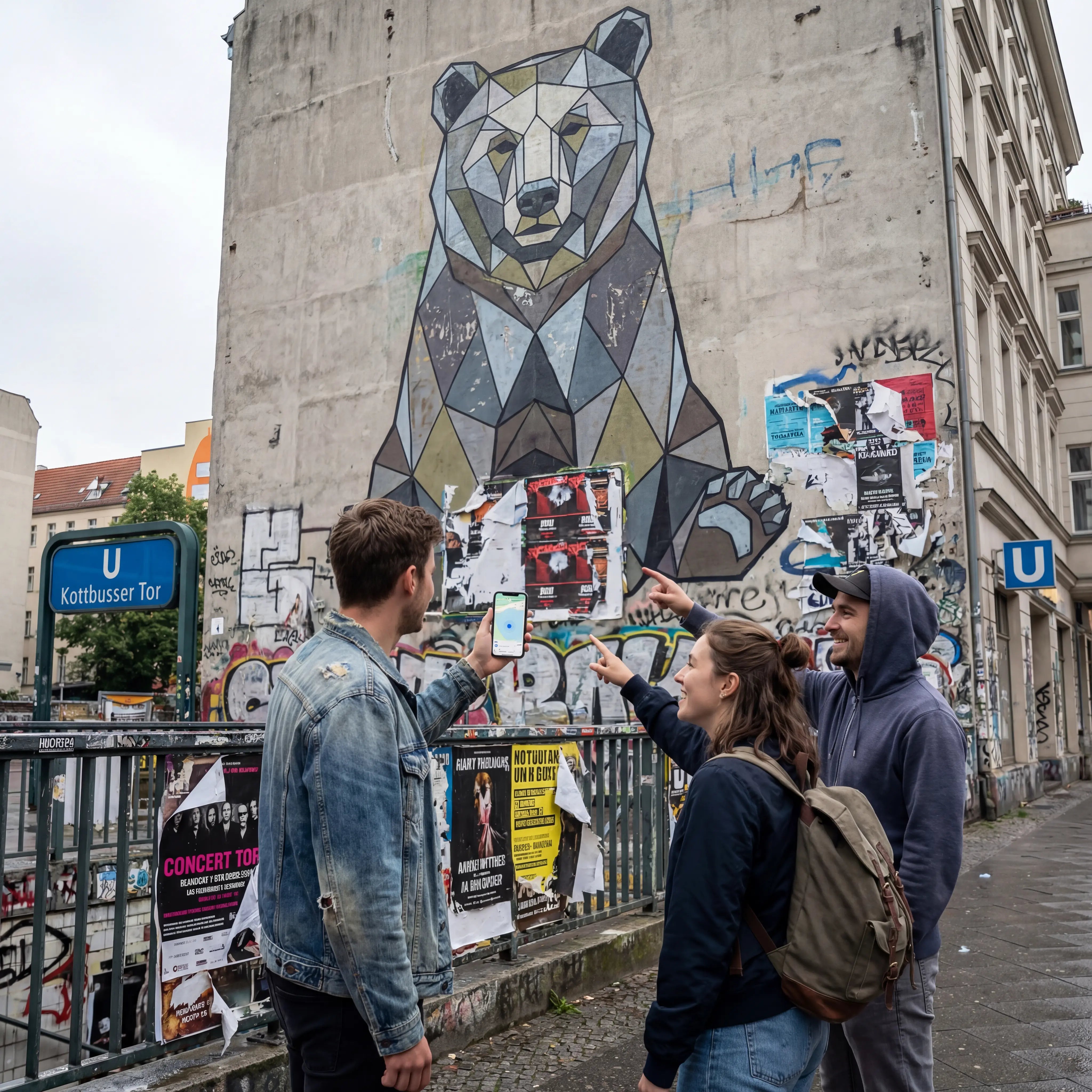 Interaktive Street Art Tour für Teams mit App in München